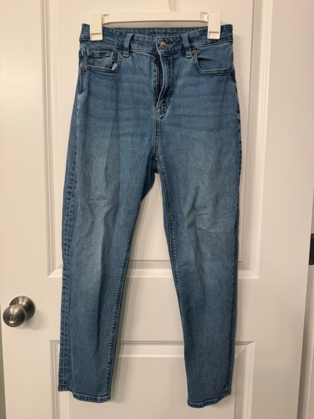 American Eagle Outfitters Light Blue High-Rise Jeans